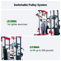 TC Q10 Smith Machine Home Gym Bundle