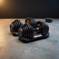 1090 Adjustable Dumbbell Set — Studio Shot