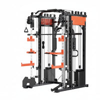 Home Gym Smith Machine Cable Crossover Weightlifting Sports Training