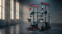 TC Q10 Smith Machine Home Gym Bundle — Lifestyle