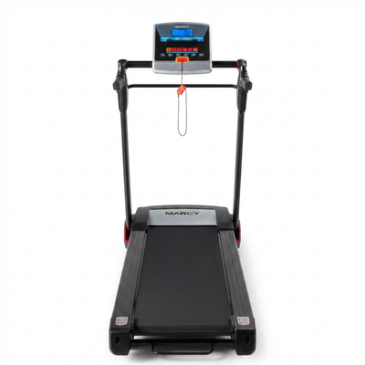 Electric Running Exercise Treadmill, Black, 245 Lb