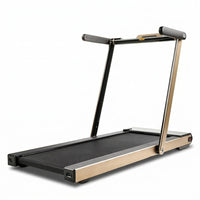 Space Saving Commercial Treadmill, Slim Motorized  W/ Speakers — Studio Shot